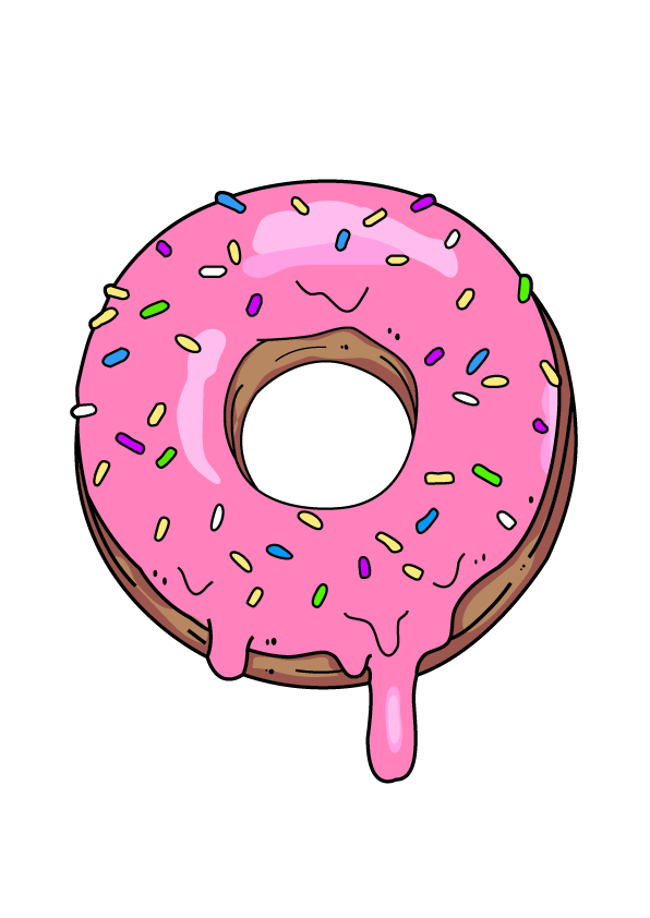 playful donut visuals