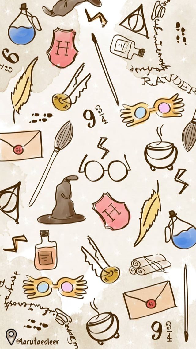 playful Harry Potter aesthetic backgrounds