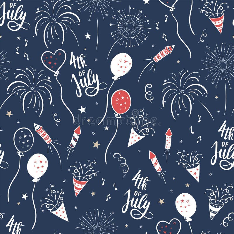 playful july background ideas