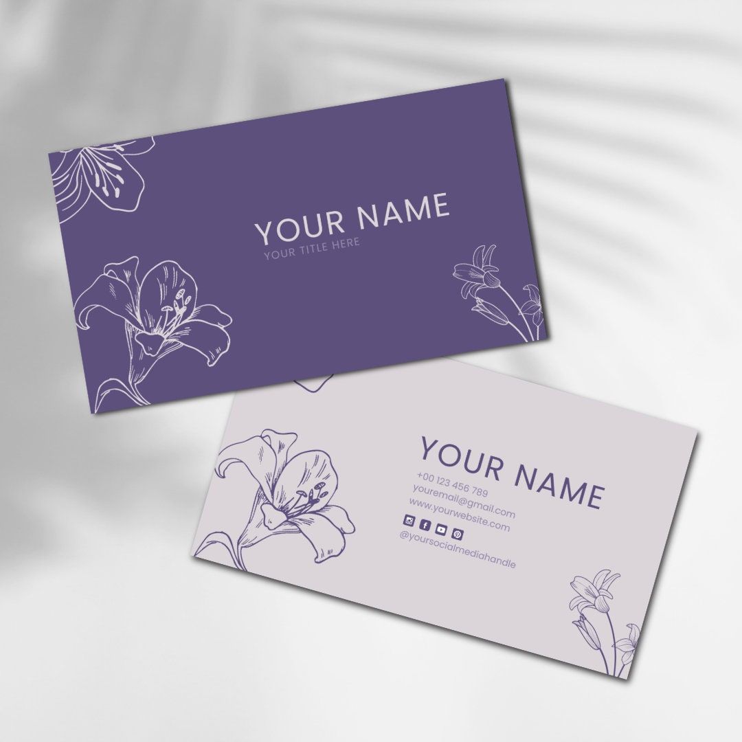 playful themes in business card backgrounds