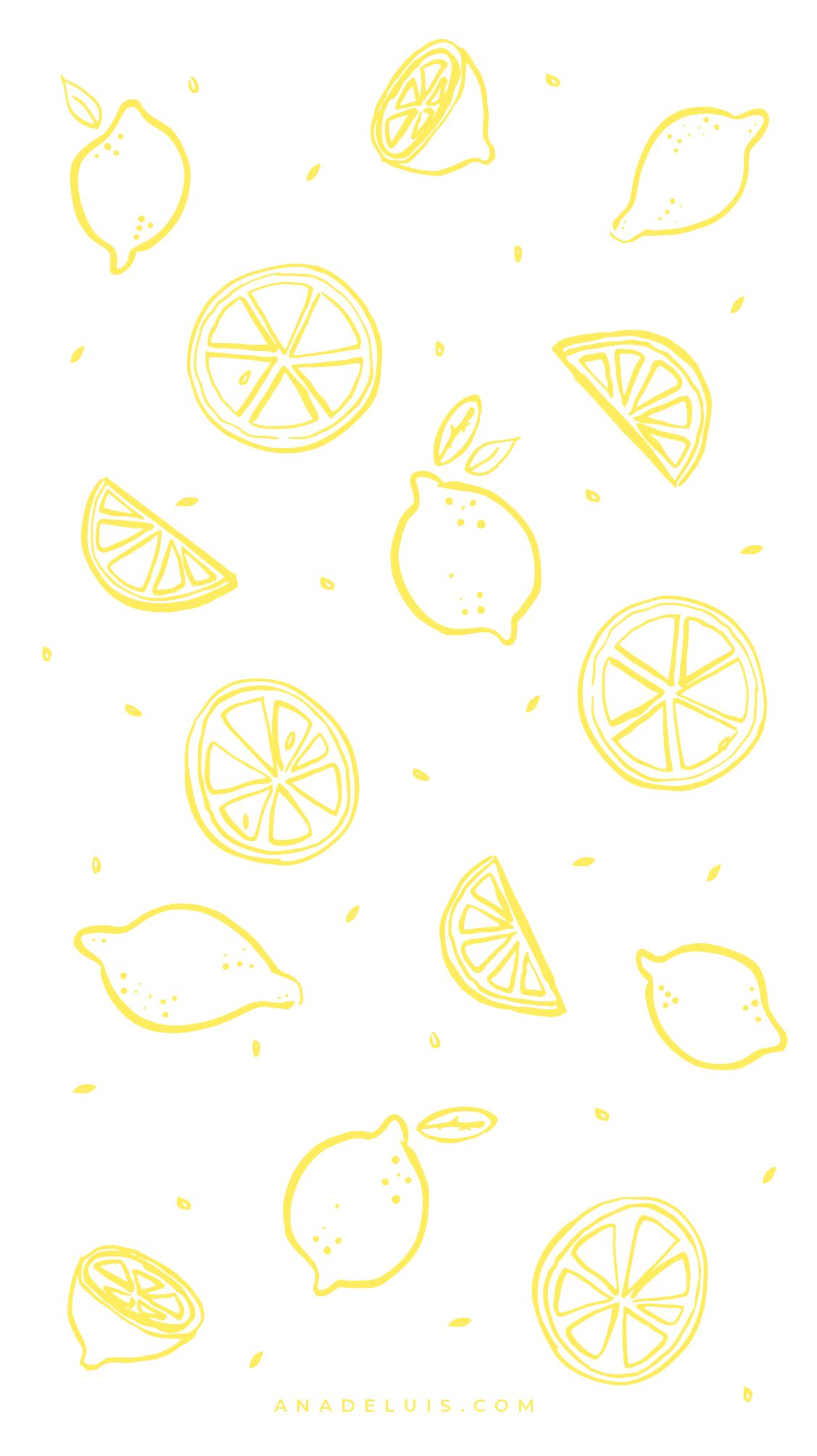 refreshing cute lemonade background images