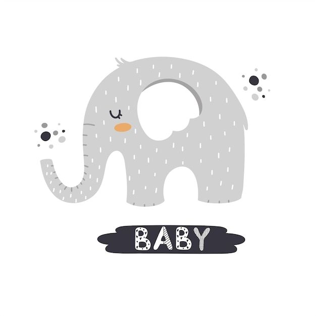 serene cute elephant nature scenes