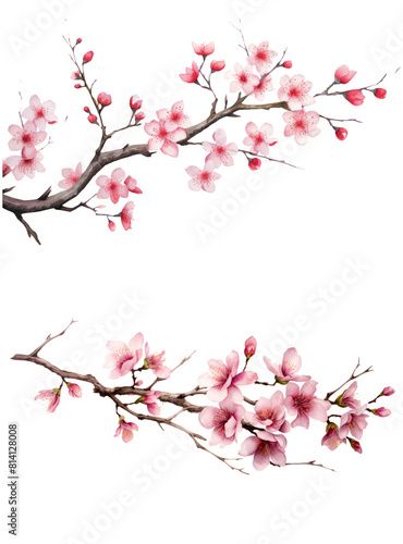 soft pink cherry blossom backdrop