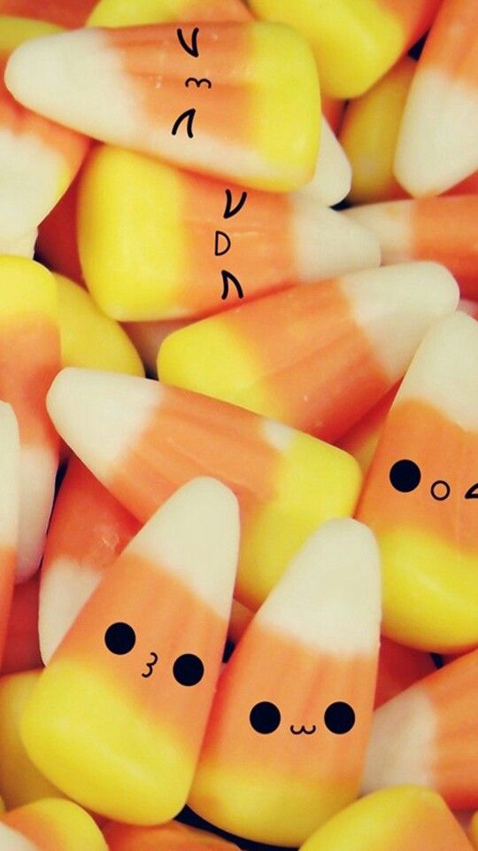 sweet candy corn themed wallpapers