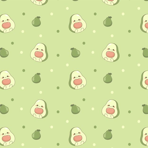 trendy cute avocado backgrounds