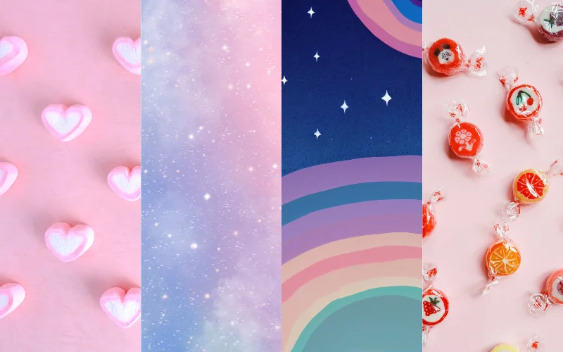 trendy cute backgrounds themed designs