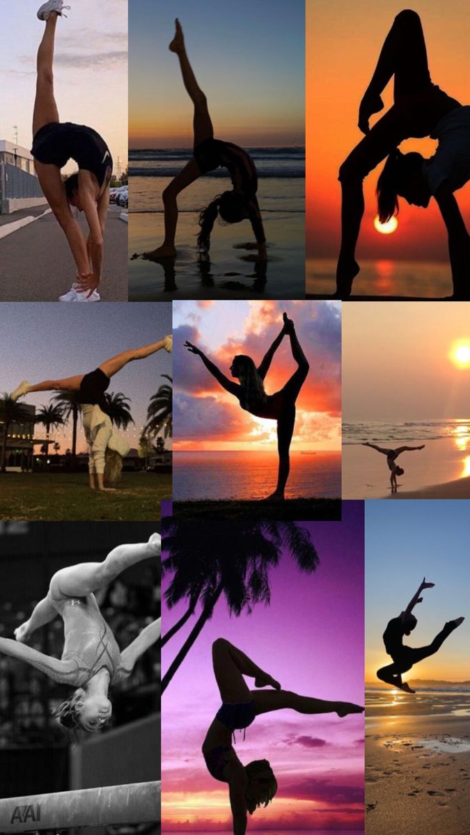 trendy cute gymnastics backgrounds for young athletes