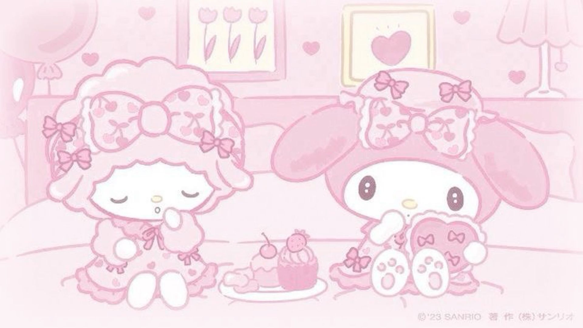 trendy My Melody backgrounds for kids