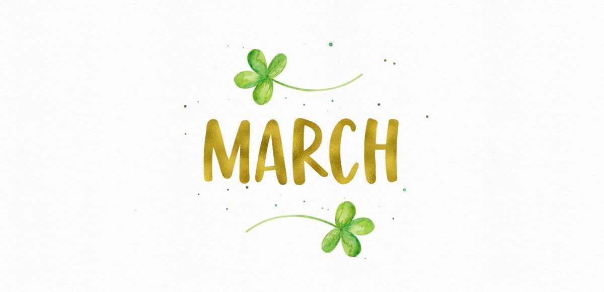 unique cute backgrounds for the month of March