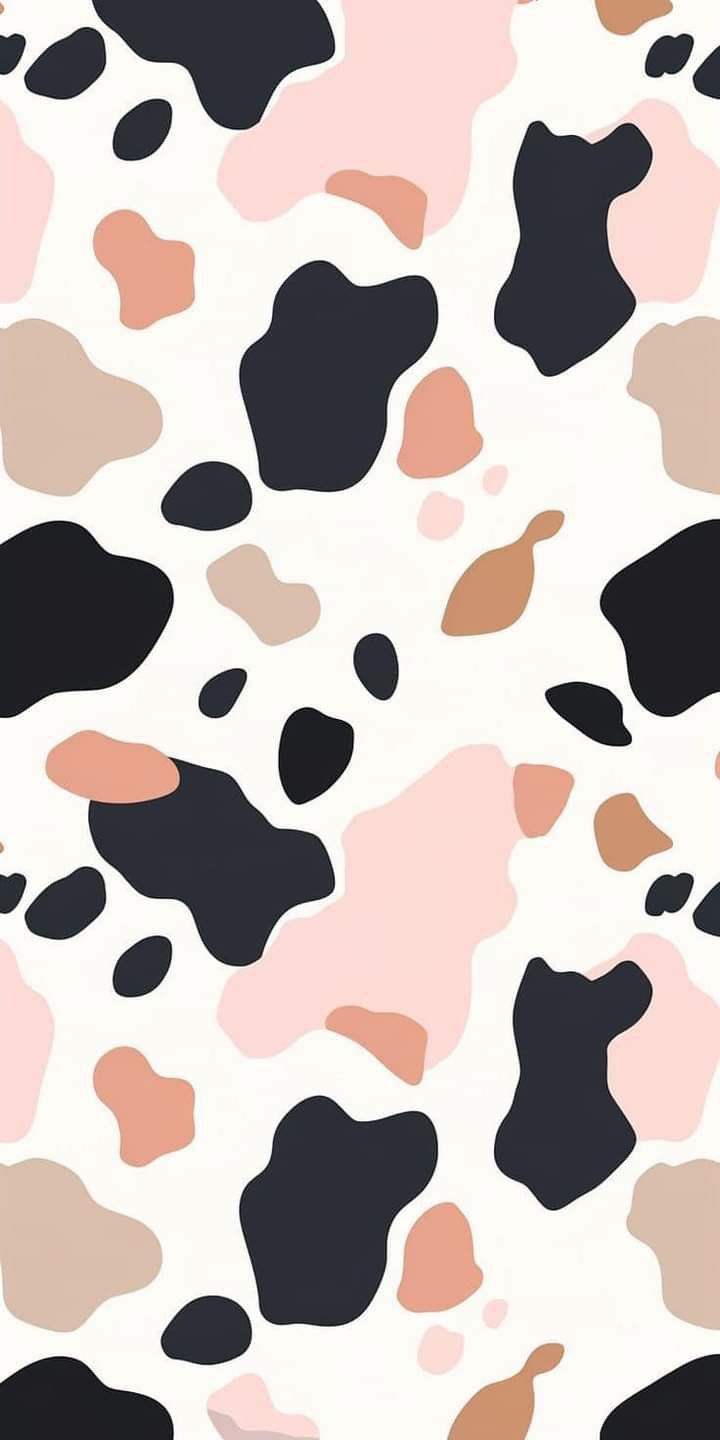 unique cute cow print backgrounds for casual use