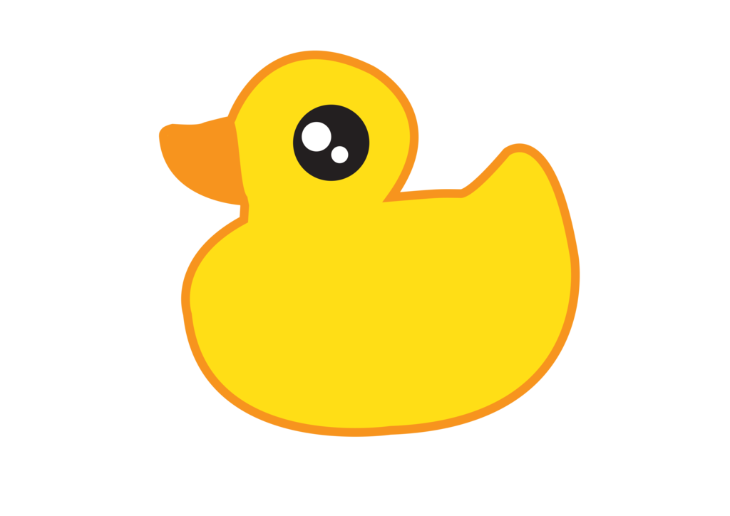 unique cute duck transparent background themes