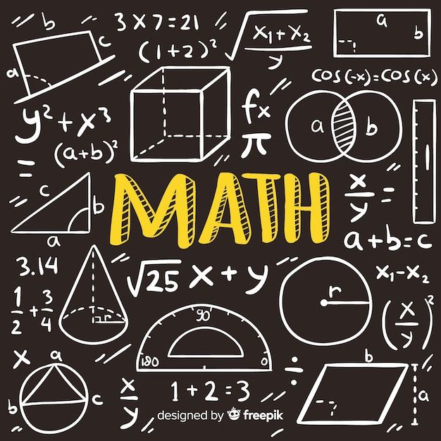 unique cute Math backgrounds for digital arts.