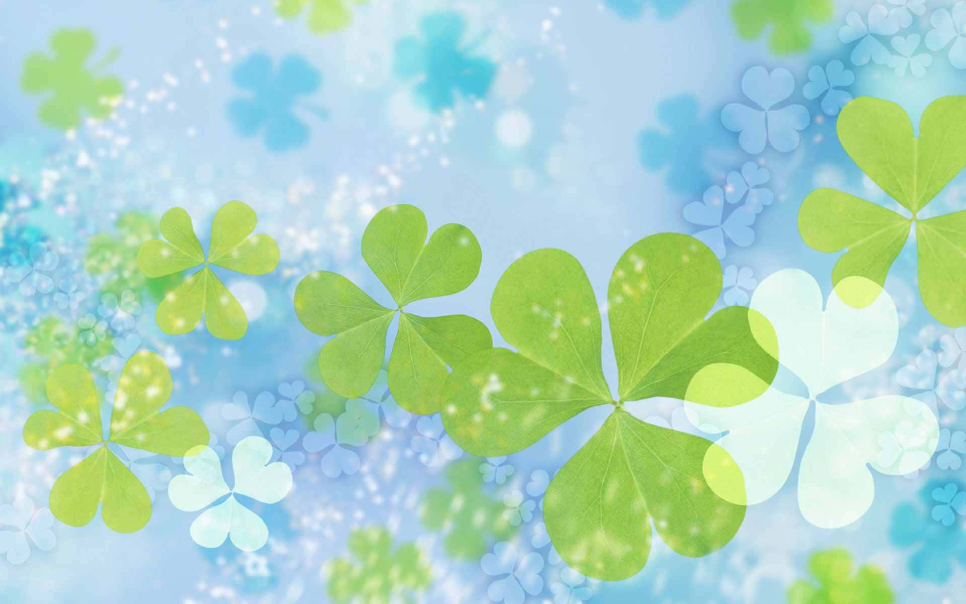 unique cute shamrock background selections.