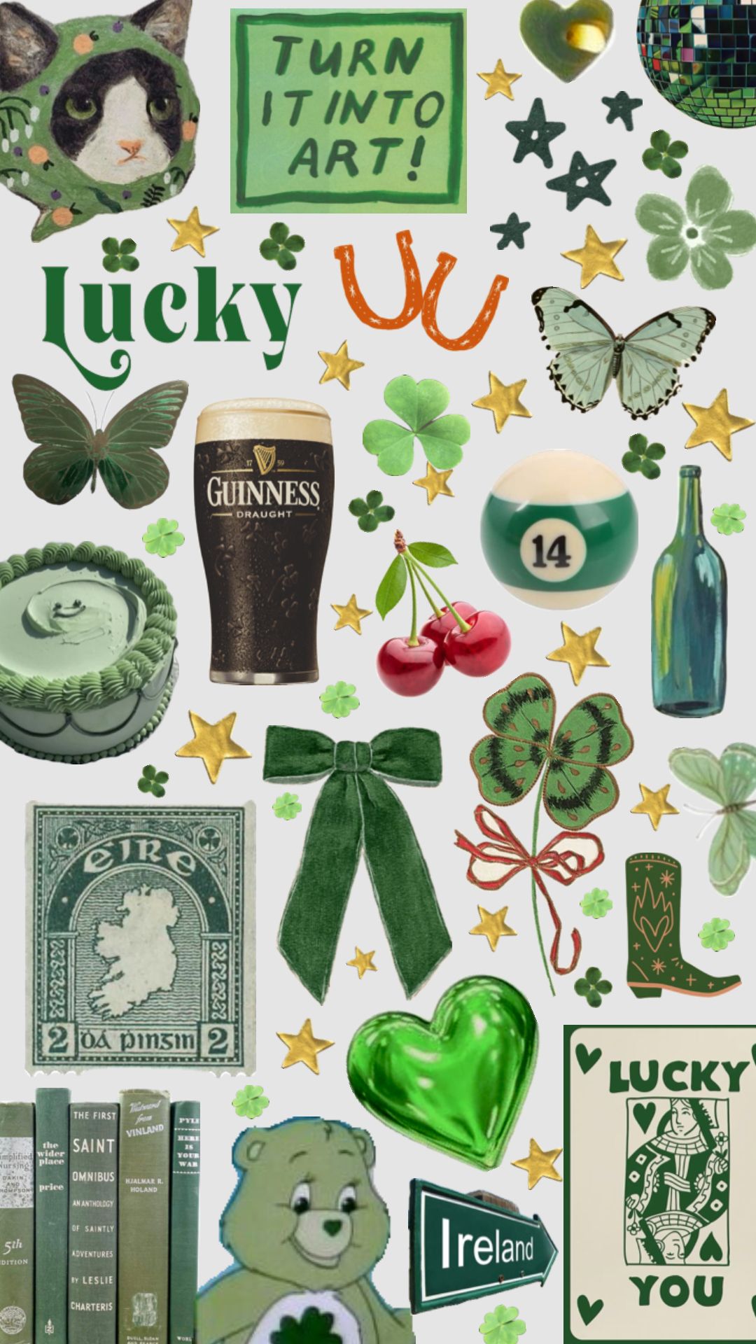 unique cute St. Patrick's Day backgrounds