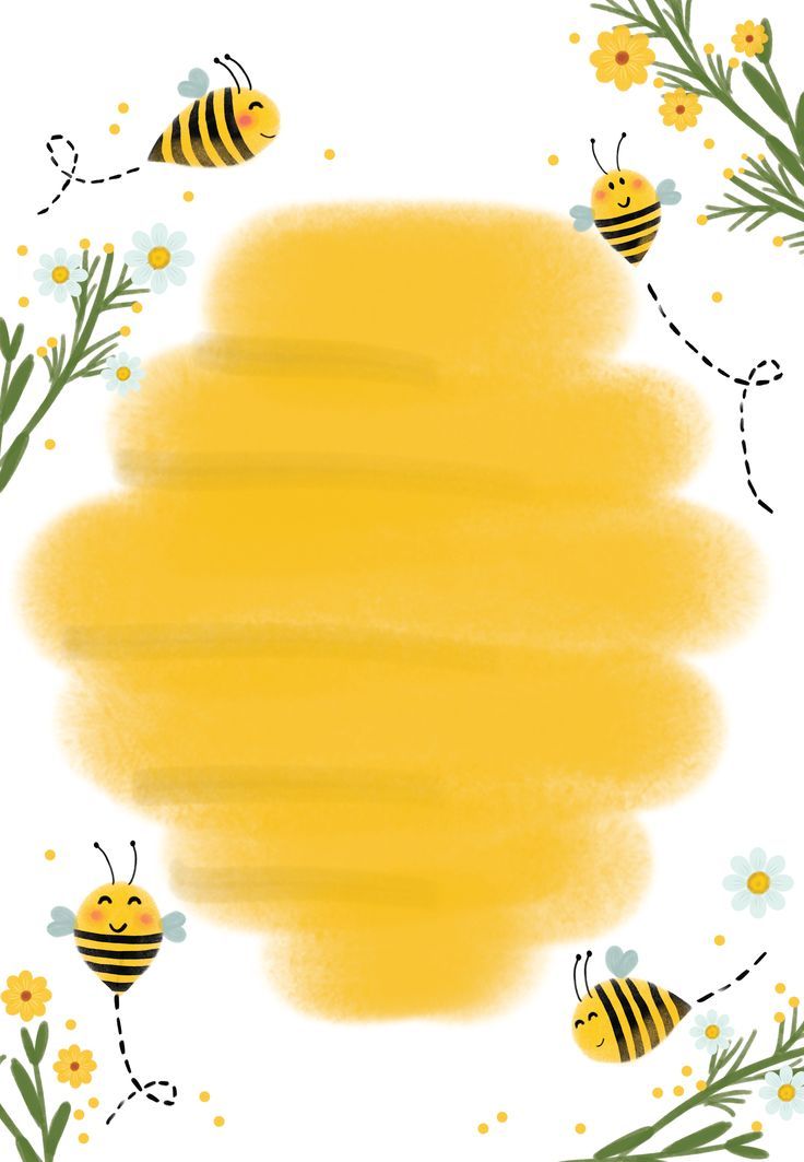 vibrant bee patterns for cute backgrounds