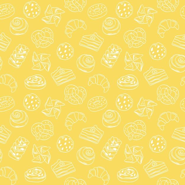 vibrant cute bakery background themes