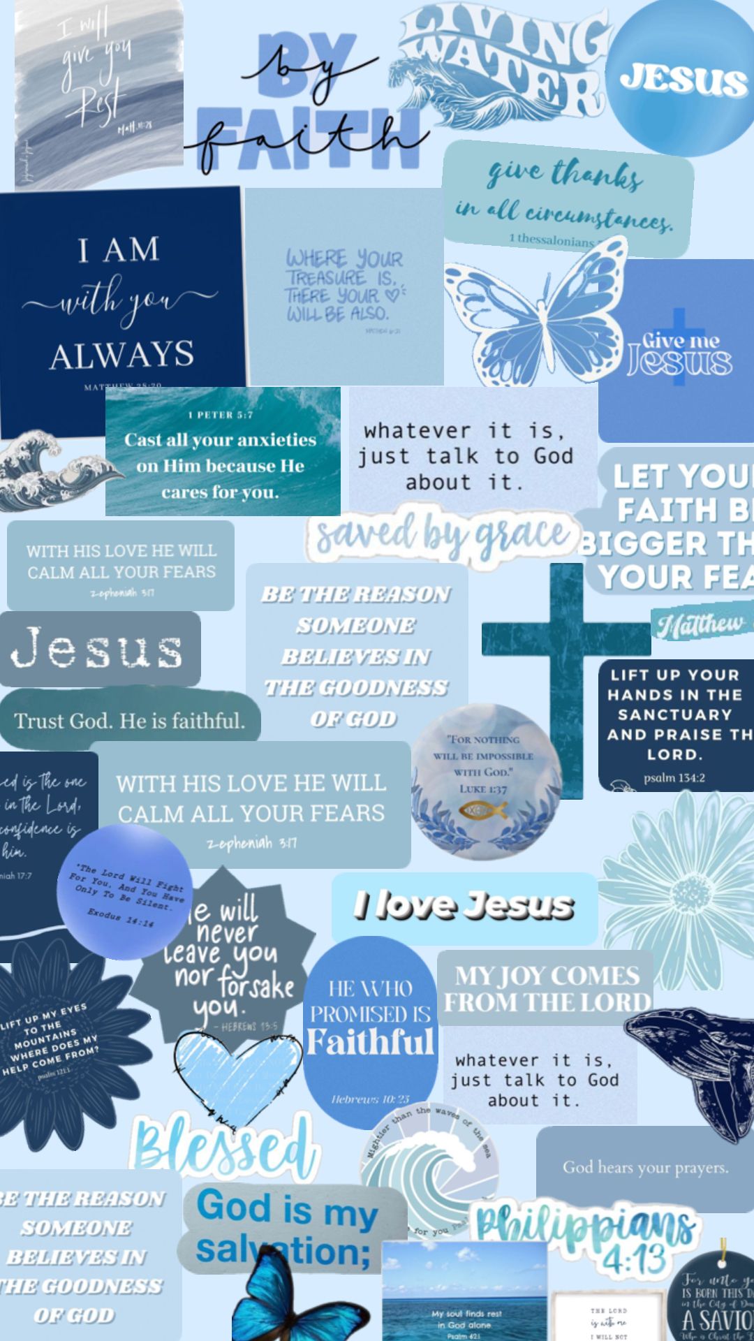 vibrant cute Jesus backgrounds for projects