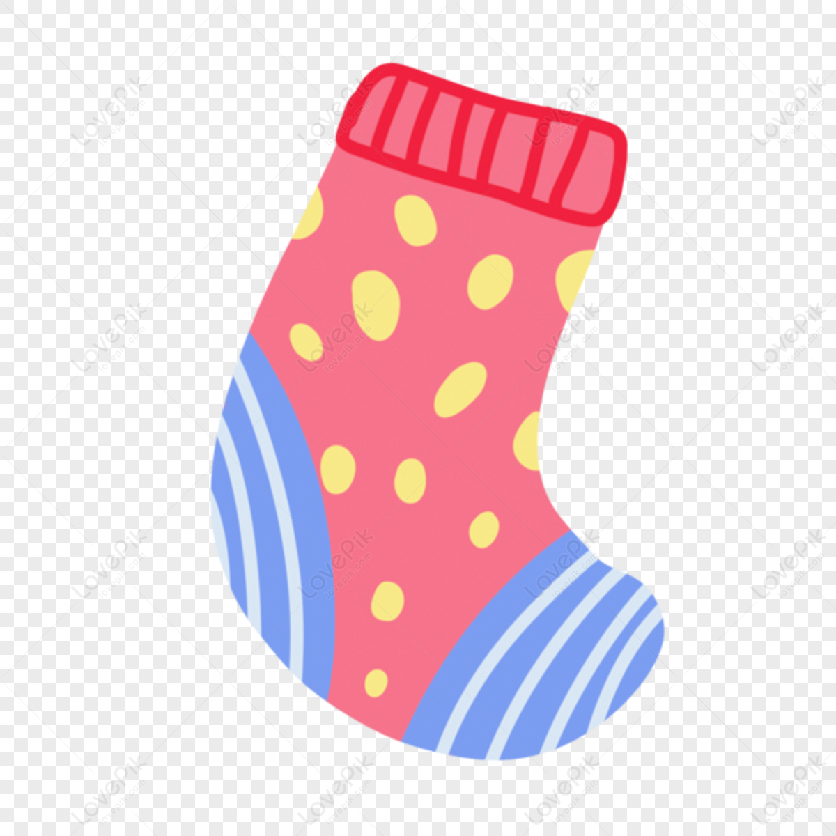 vibrant designs of cute socks shirt in background