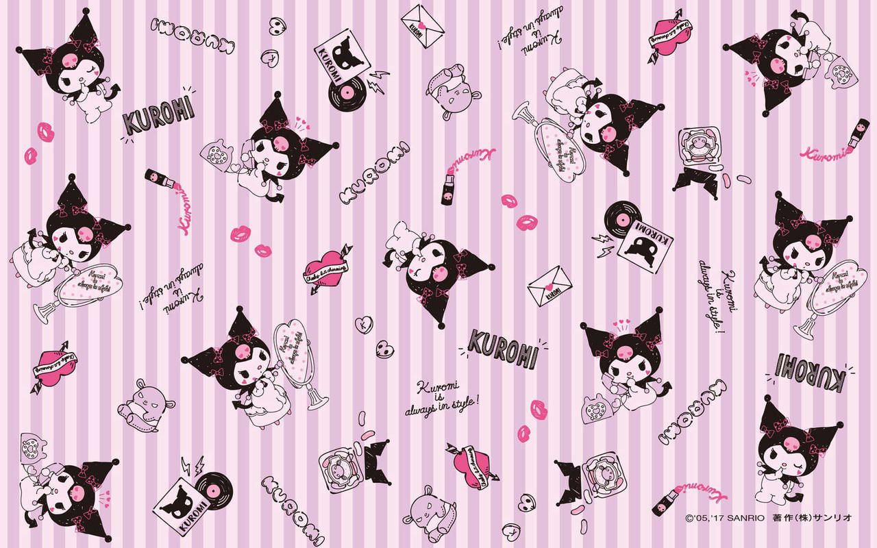 vibrant Kuromi graphics for personal use