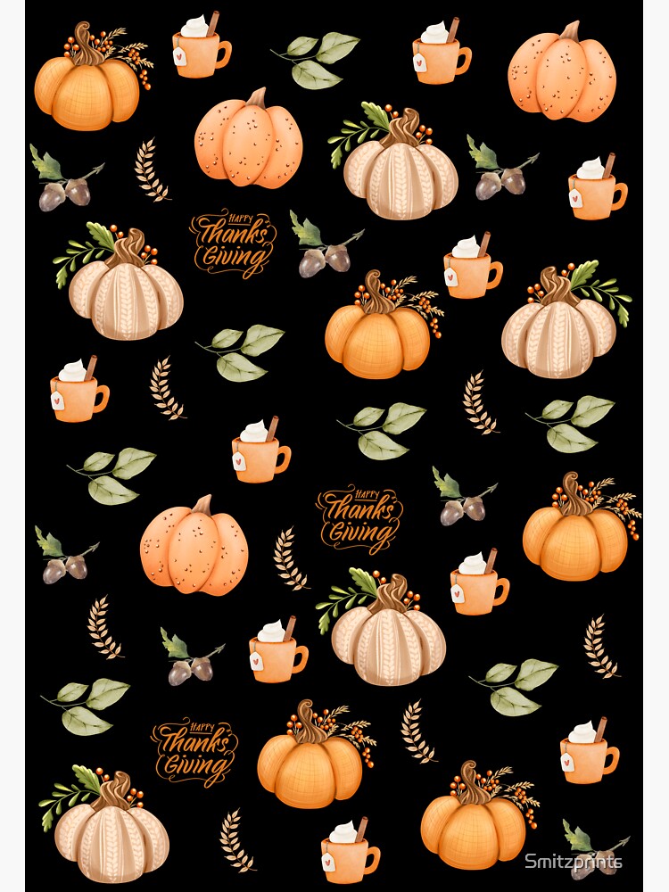 wallpaper cute Thanksgiving backgrounds 0033