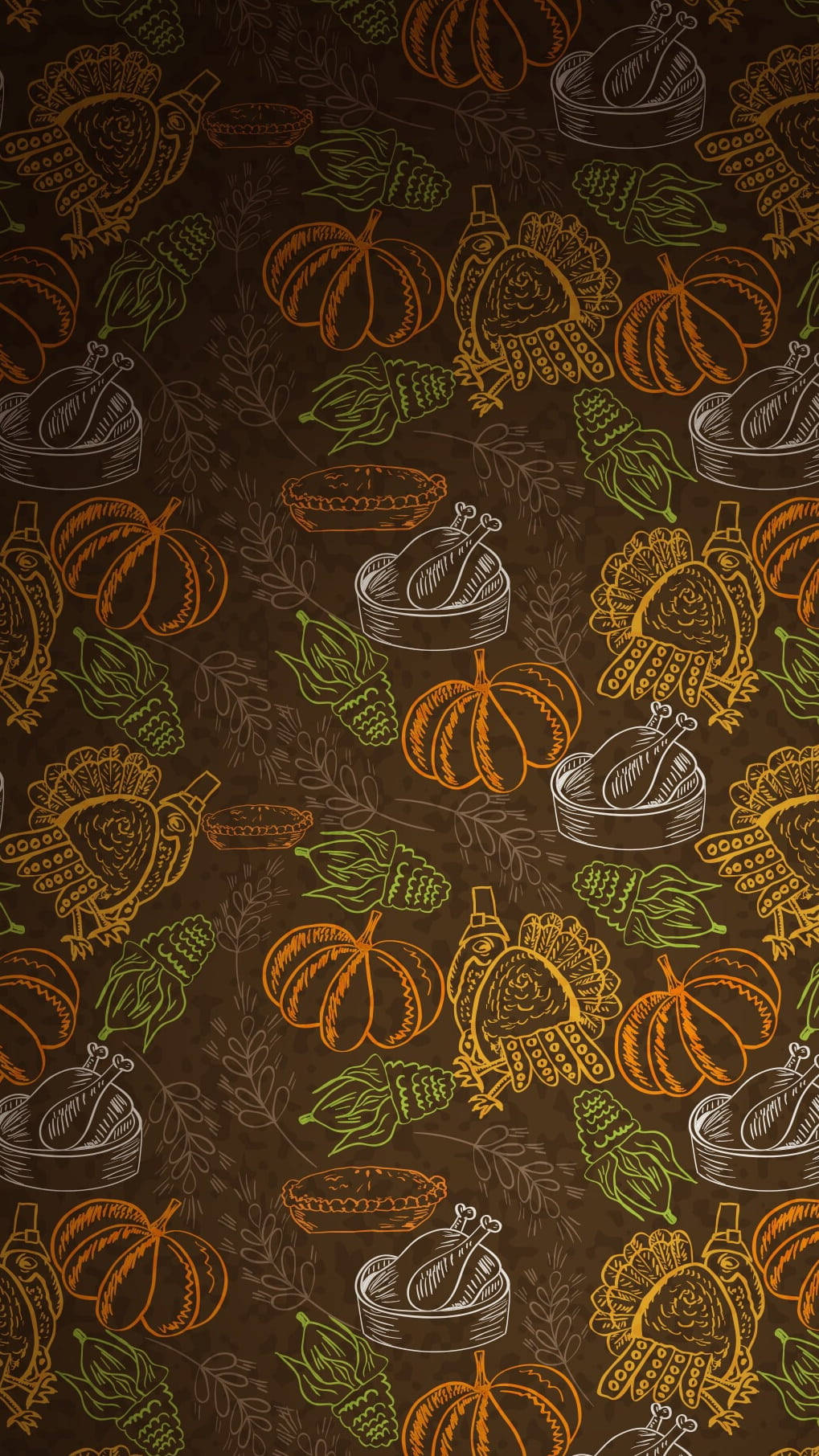 wallpaper cute Thanksgiving backgrounds 0090