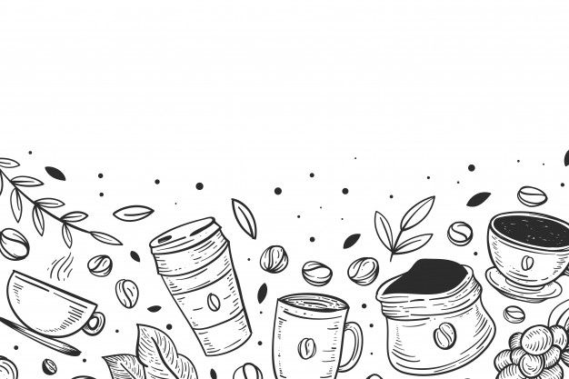 whimsical coffee background designs for creatives