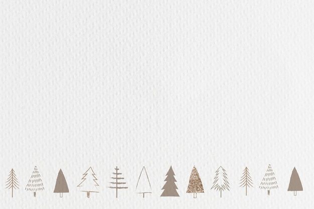 whimsical cute Christmas tree background inspiration