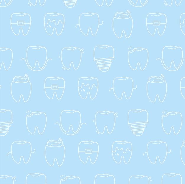 whimsical cute dental backgrounds