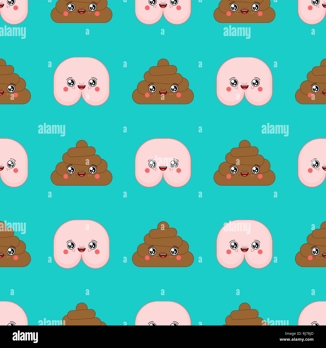 whimsical cute poop backgrounds patterns