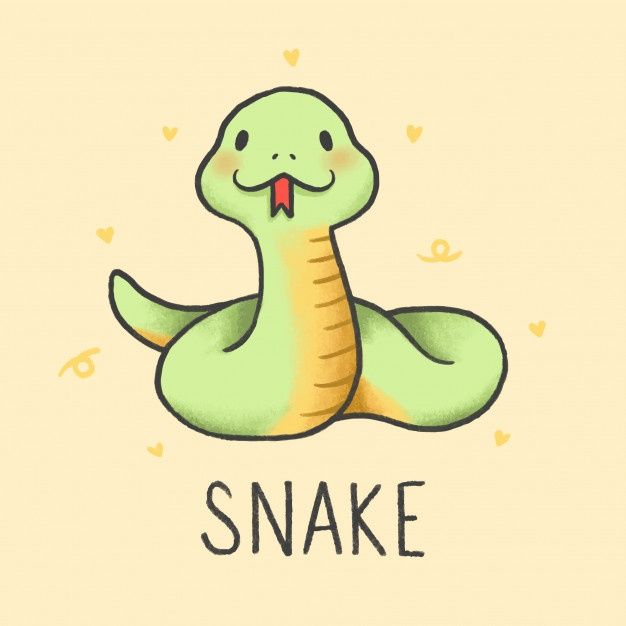 whimsical cute snake designs for creative projects