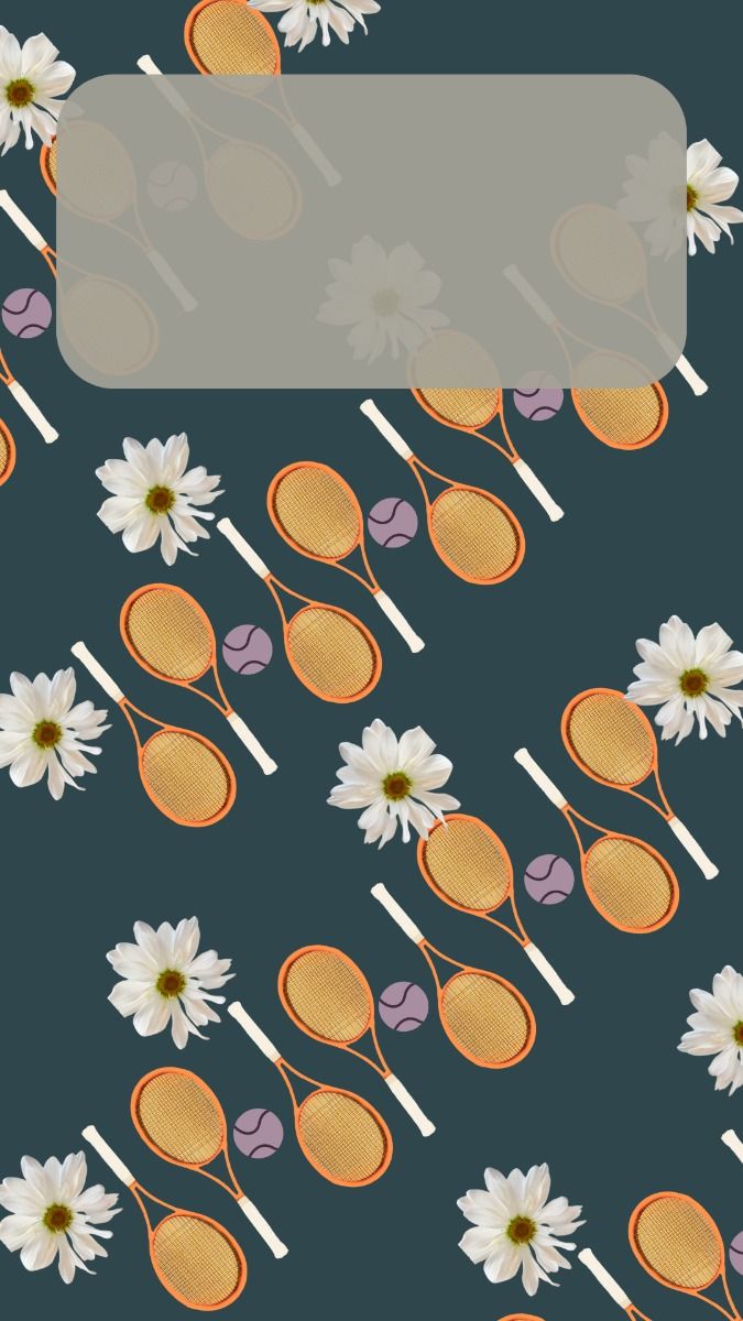 whimsical cute tennis backgrounds for athletic themes