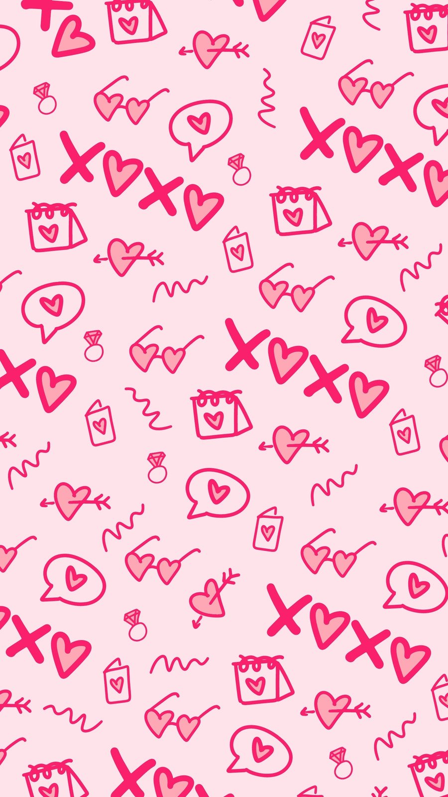 whimsical cute valentine backgrounds for creative projects.