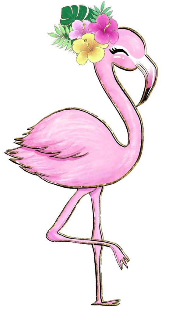 whimsical flamingo backgrounds for creative projects