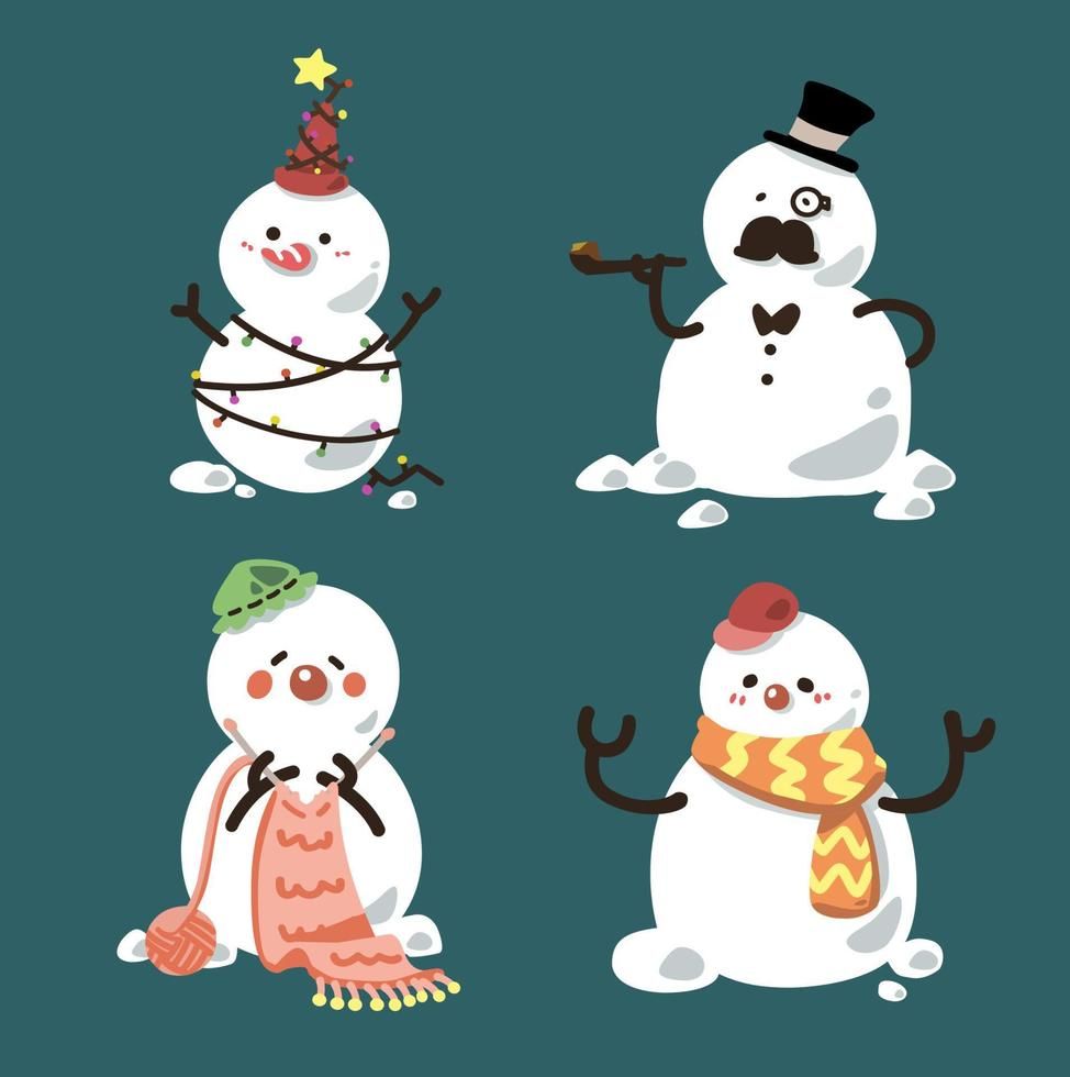 whimsical snowman image collections