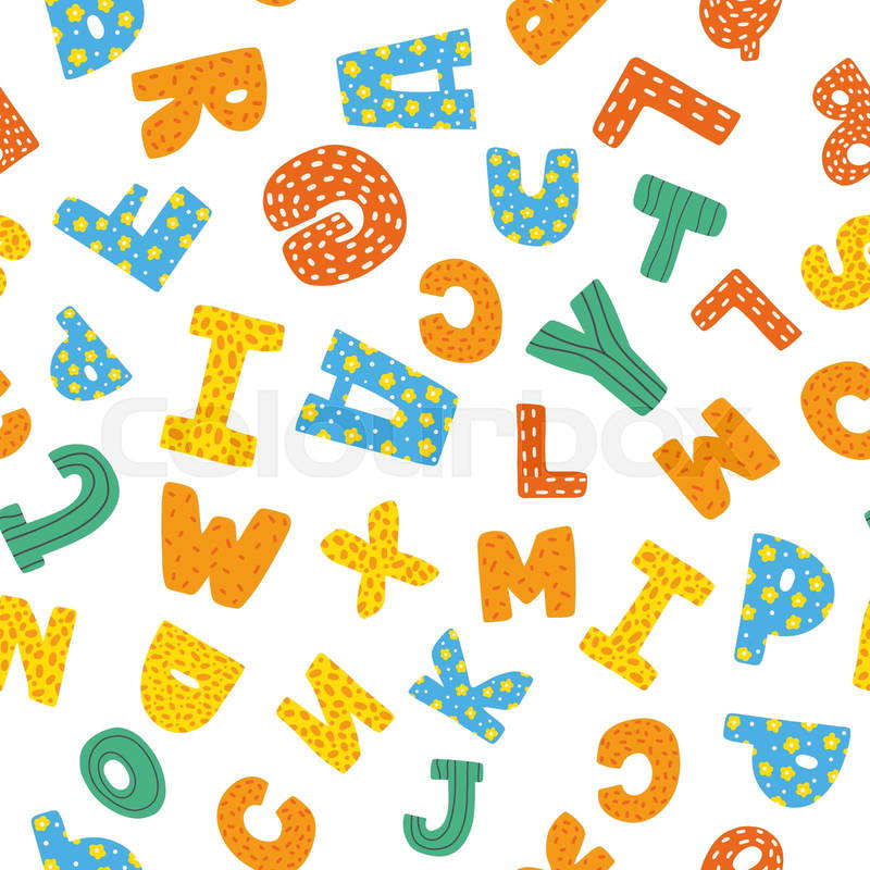 Lovely cute abc background designs to brighten your creative space