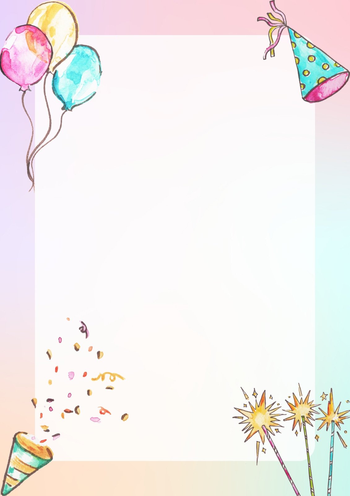 Blissful cute Birthday backgrounds to celebrate your special day