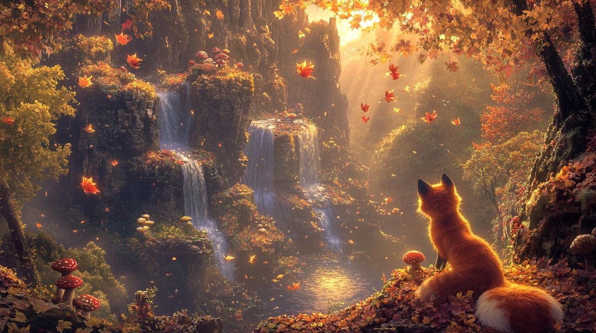 Refreshing cute fox backgrounds to brighten up your digital space