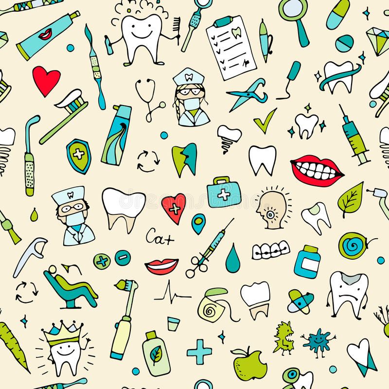 Chic cute dental backgrounds that add charm to your workspace decor