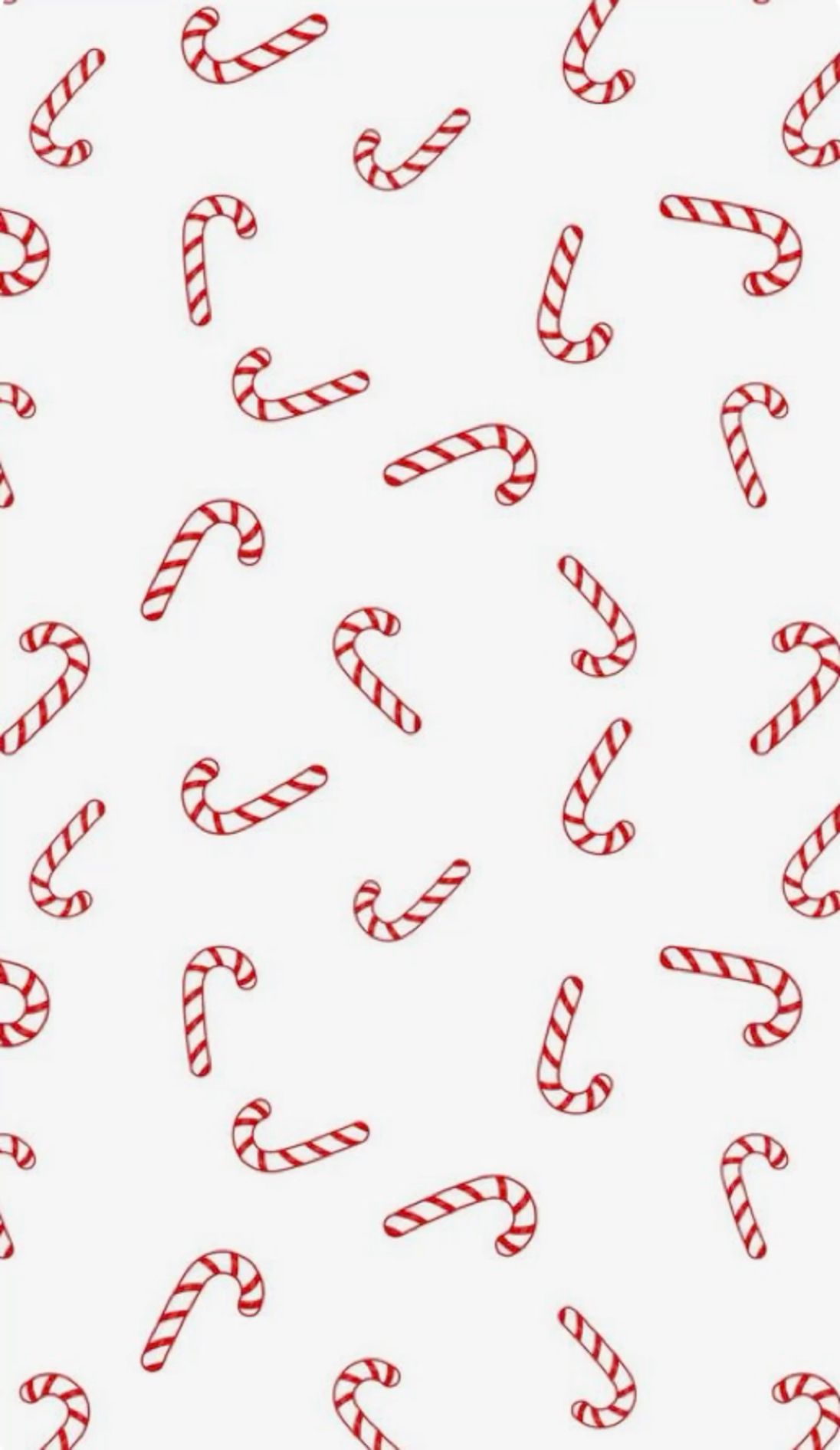 Minimalistic cute candy cane background for a festive touch in design