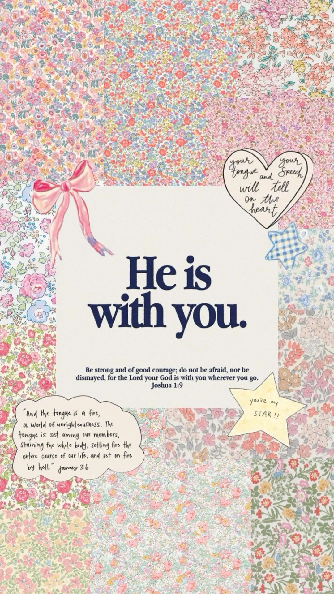 Cute Christian backgrounds create a classic touch for your devices