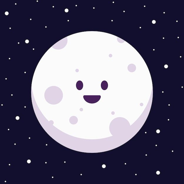 Cute moon backgrounds gently illuminating your digital space with charm