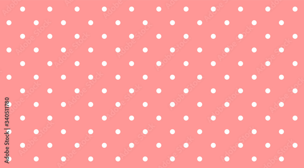 Beautiful cute polka dot background enhancing your creative projects