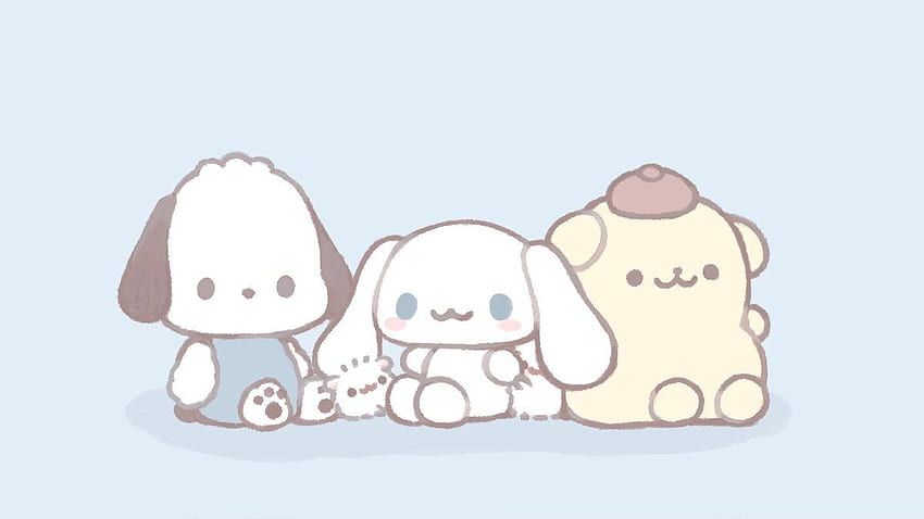 Gentle cute Sanrio backgrounds to brighten your digital space today