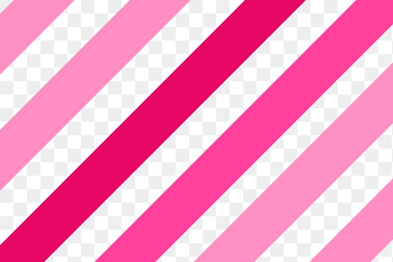 Elegant cute stripes on a transparent background for your designs